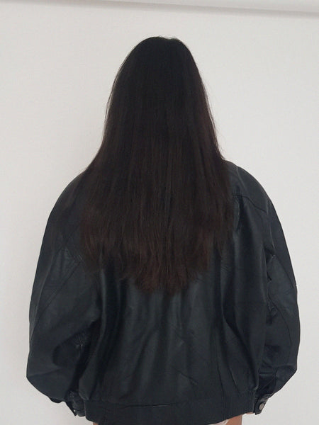 LEATHER COAT // 2033