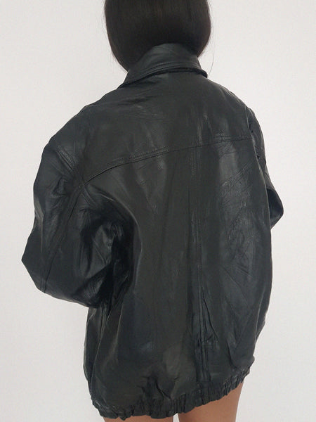 LEATHER COAT // 2032