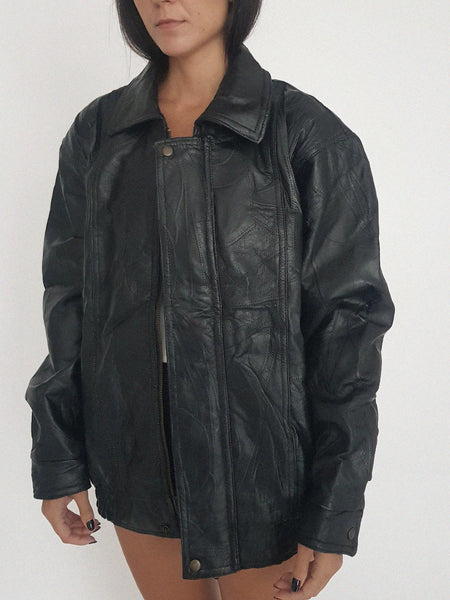 LEATHER COAT // 2032