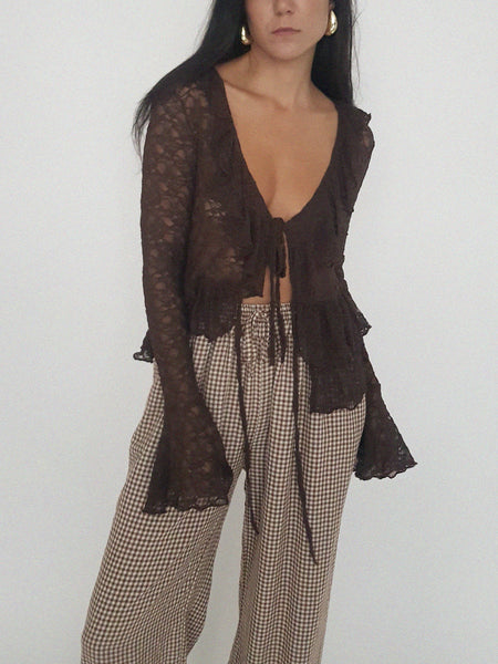 MERMAID TOP // brown