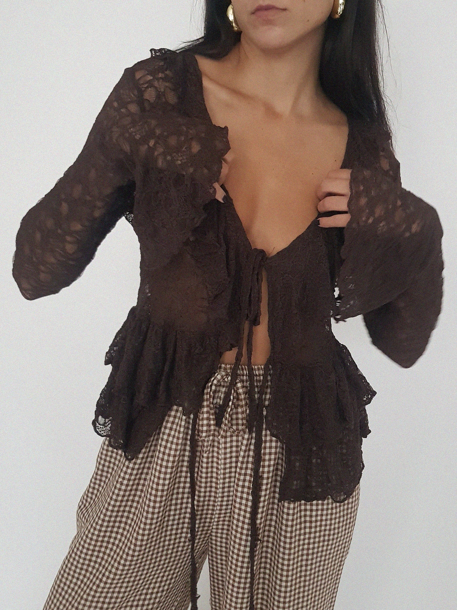 MERMAID TOP // brown