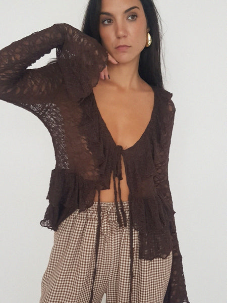 MERMAID TOP // brown