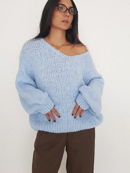 GLOBI KNITWEAR // blue