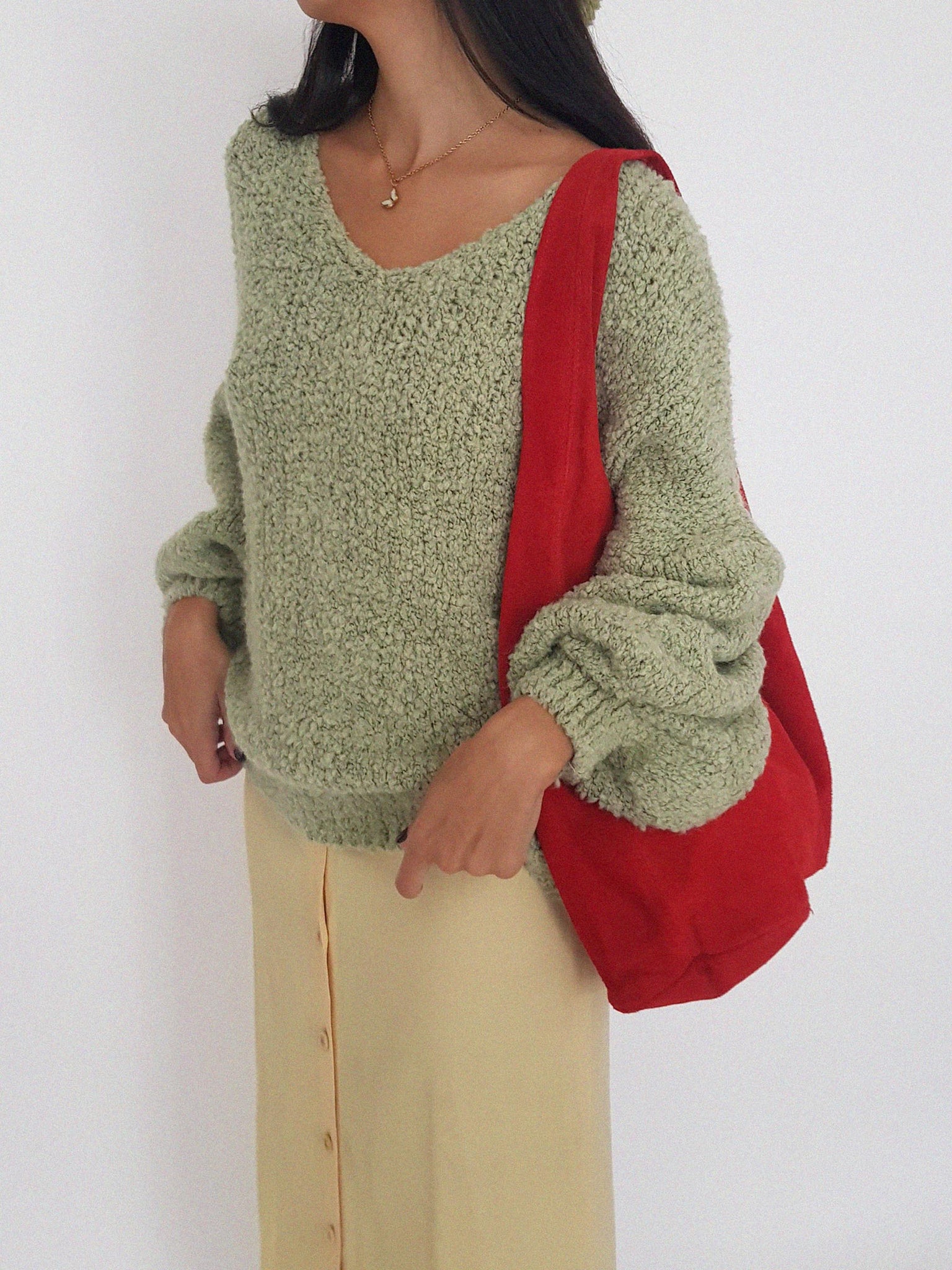 GLOBI KNITWEAR // green