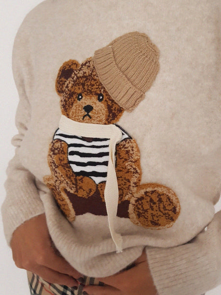 TEDDY KNIT 2 // pearl