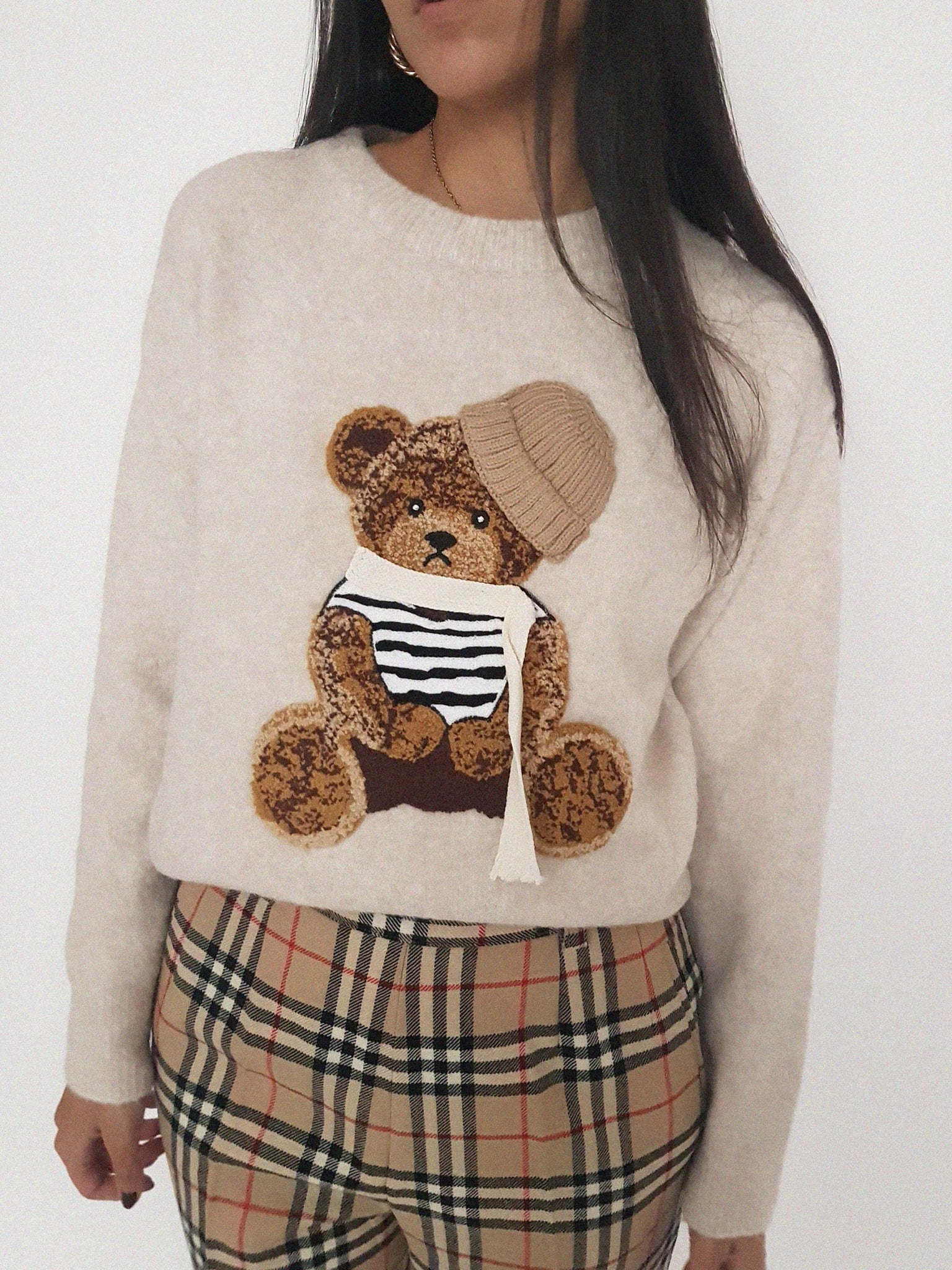 TEDDY KNIT 2 // pearl