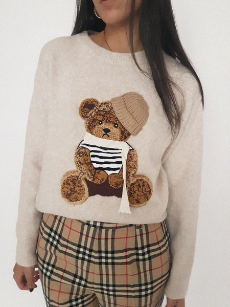 TEDDY KNIT 2 // pearl