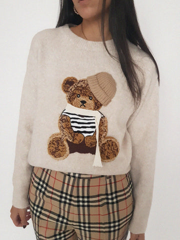 TEDDY KNIT 2 // pearl
