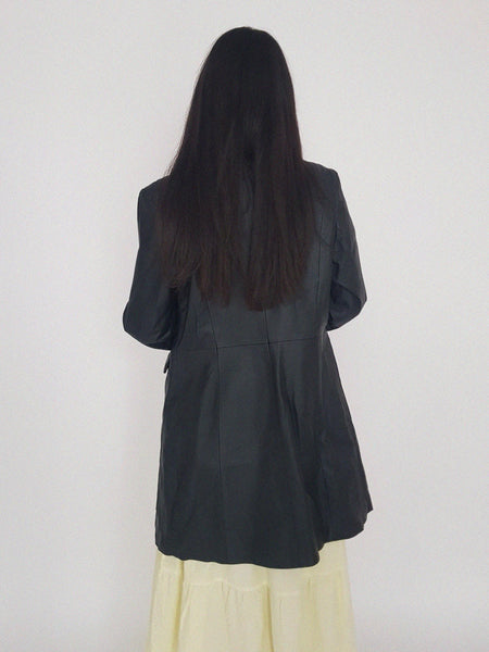 LEATHER COAT