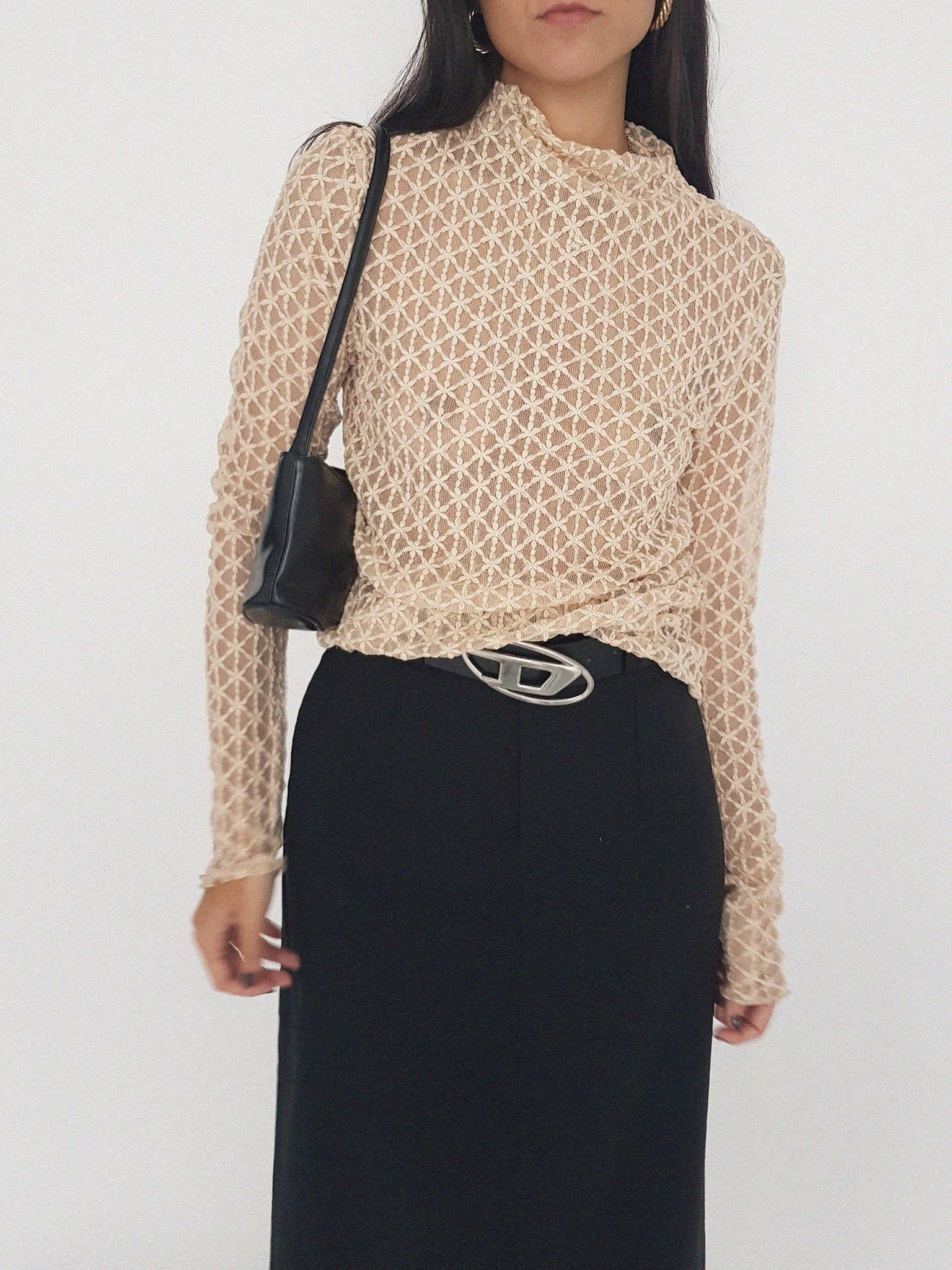 FLOWER TURTLENECK //