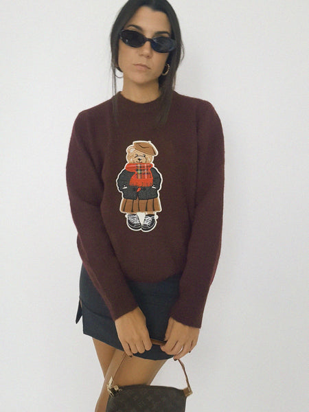 TEDDY KNIT // brown