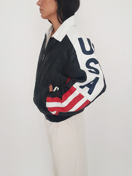 USA RARE LEATHER JACKET