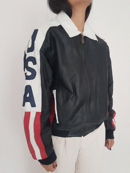 USA RARE LEATHER JACKET