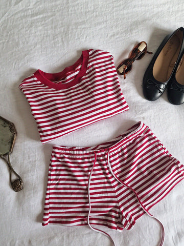 RED STRIPE SET