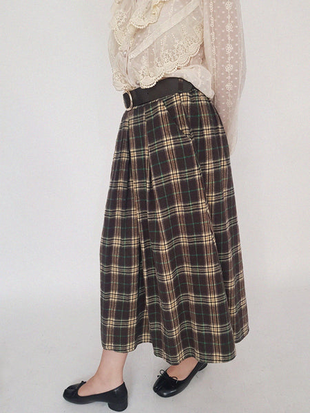 PLAID SKIRT II