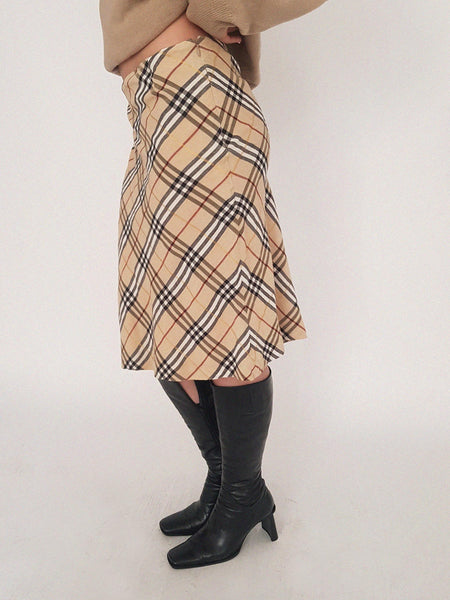BURBERRY MIDI SKIRT