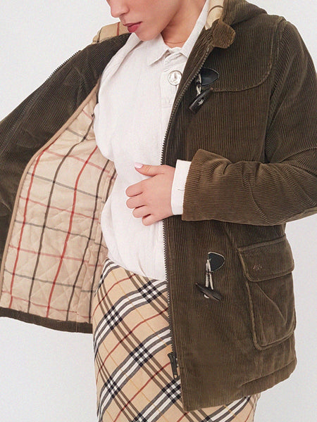 BURBERRY CORDUROY COAT
