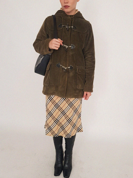 BURBERRY CORDUROY COAT