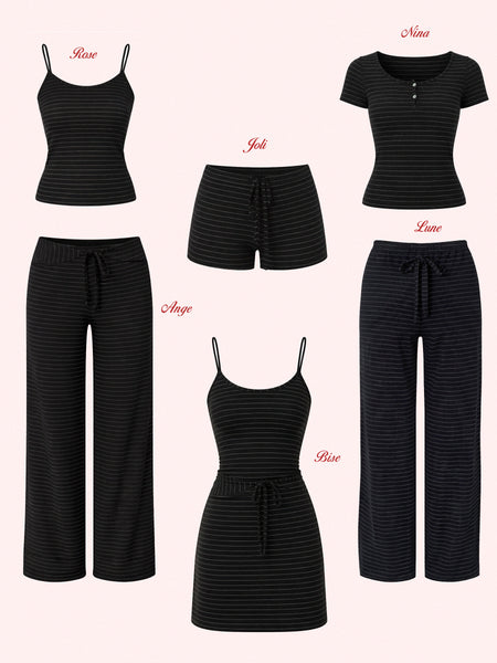 TROUSERS LUNE // black