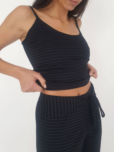 TROUSERS ANGE  // black