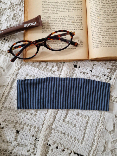 HEADBAND   // blue stripes