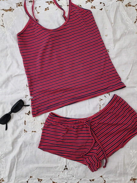 MICRO SHORTS JOLI & TOP ROSE    // limited edition