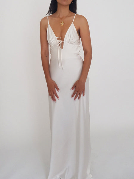 MAGNI DRESS // pearl