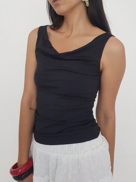 SHARK TOP / BLACK