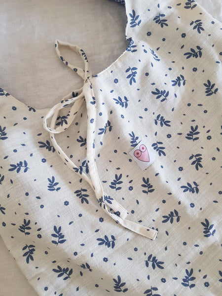 MERMAID BAG // handmade reversible