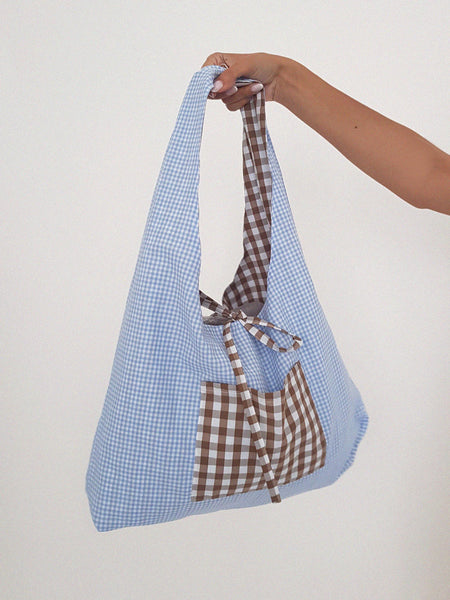 MERMAID BAG // handmade reversible