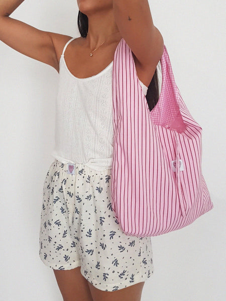 MERMAID BAG // handmade reversible