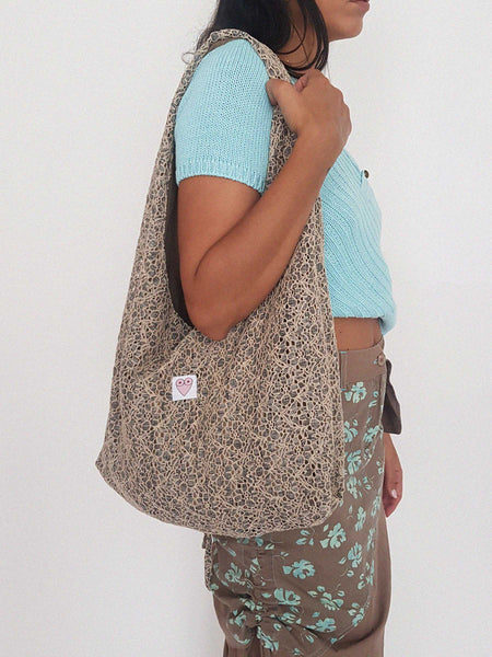 MERMAID BAG // handmade reversible polka (Copy)