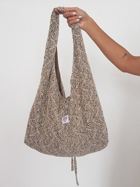 MERMAID BAG // handmade reversible polka (Copy)