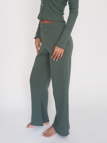 TROUSERS MARGARITA // army