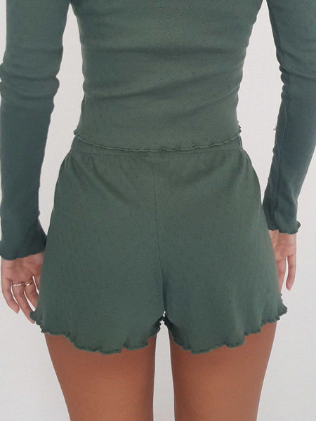 IRIS SHORTS // army