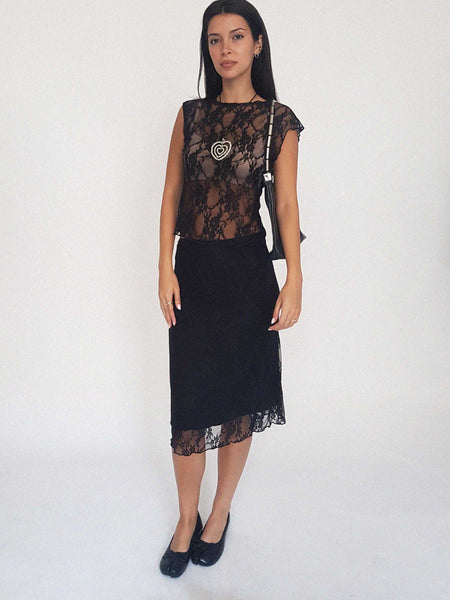 MERMAID SKIRT black