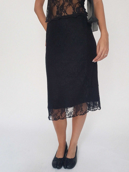 MERMAID SKIRT black