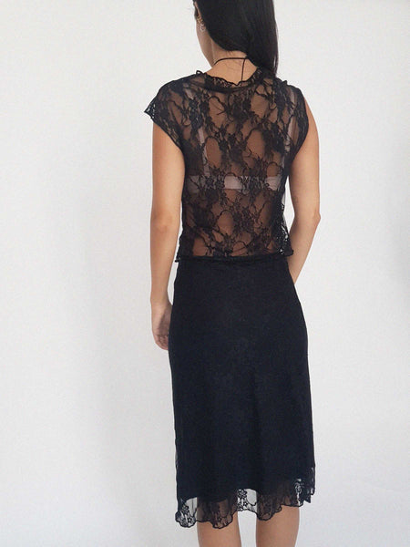 MERMAID SKIRT black