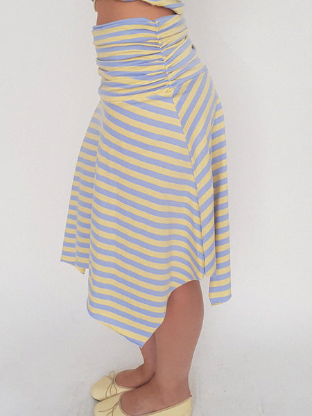 QUINCE SKIRT / duo color