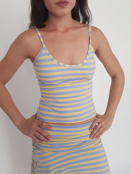 QUINCE SKIRT / duo color