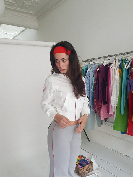 90'S COTTON SPORTY  TROUSERS