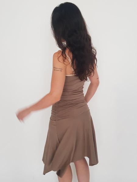 QUINCE SKIRT / chocolate