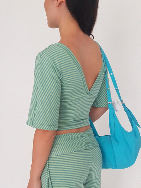 WALNUT CAPRI SHORTS  // menta