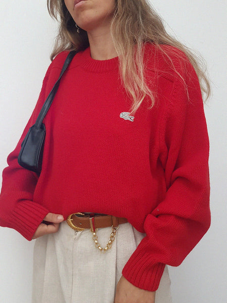 VINTAGE KNIT LACOSTE