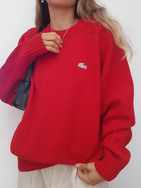 VINTAGE KNIT LACOSTE