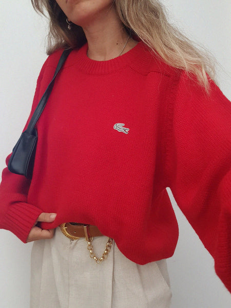 VINTAGE KNIT LACOSTE