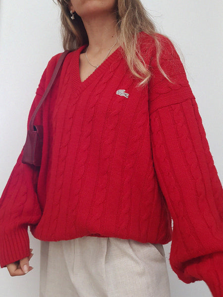 VINTAGE KNIT LACOSTE