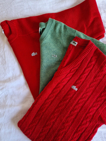 VINTAGE KNIT LACOSTE