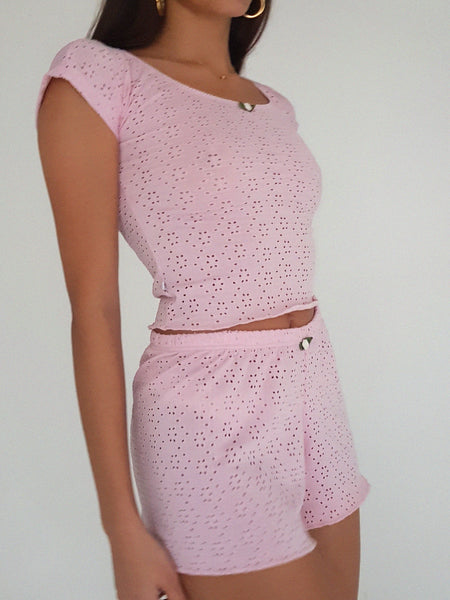 SET COTTON // top or short