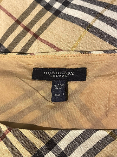 BURBERRY MIDI SKIRT